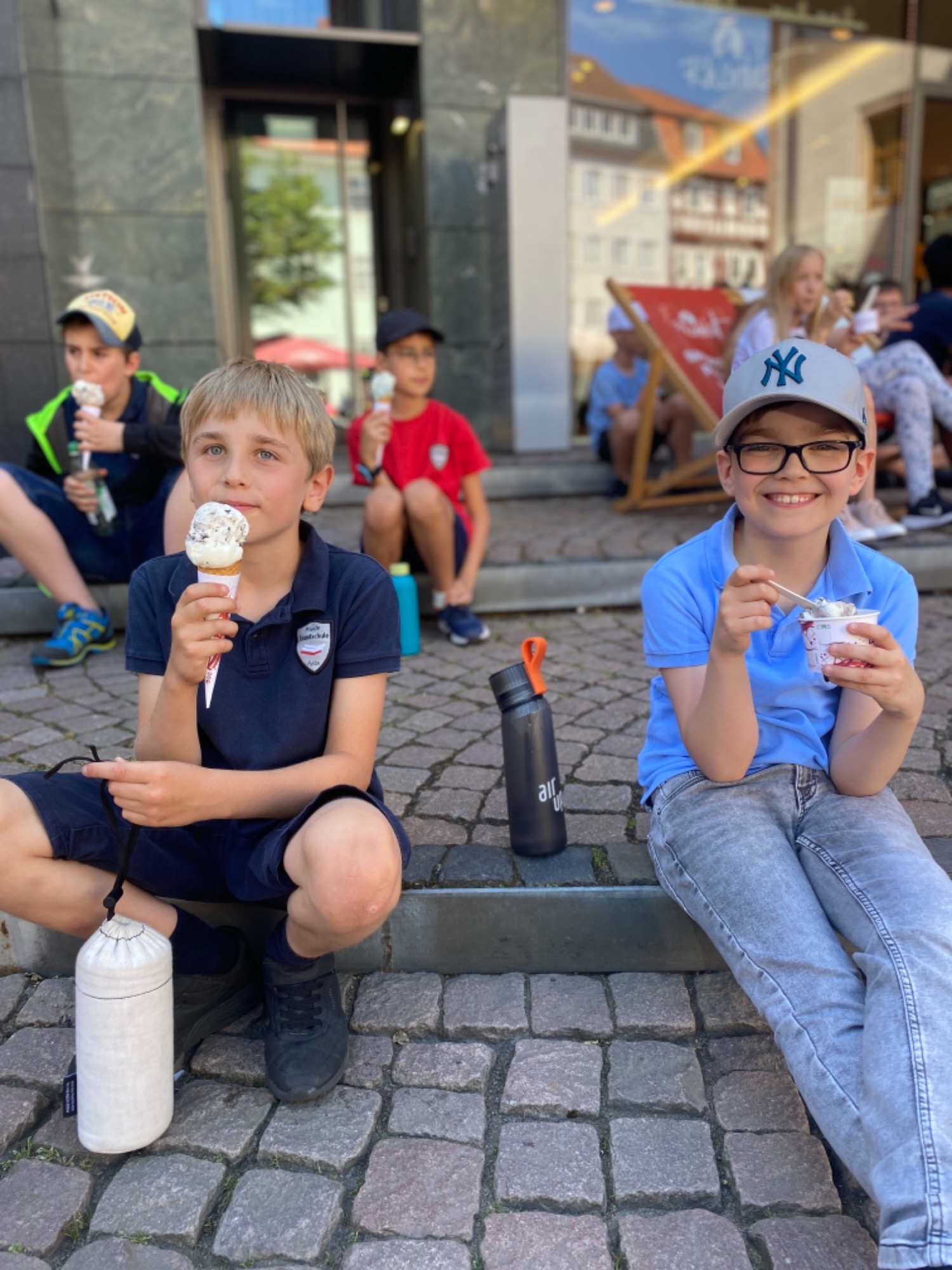 Stadtführung durch Fulda mit unseren 4.Klässlern